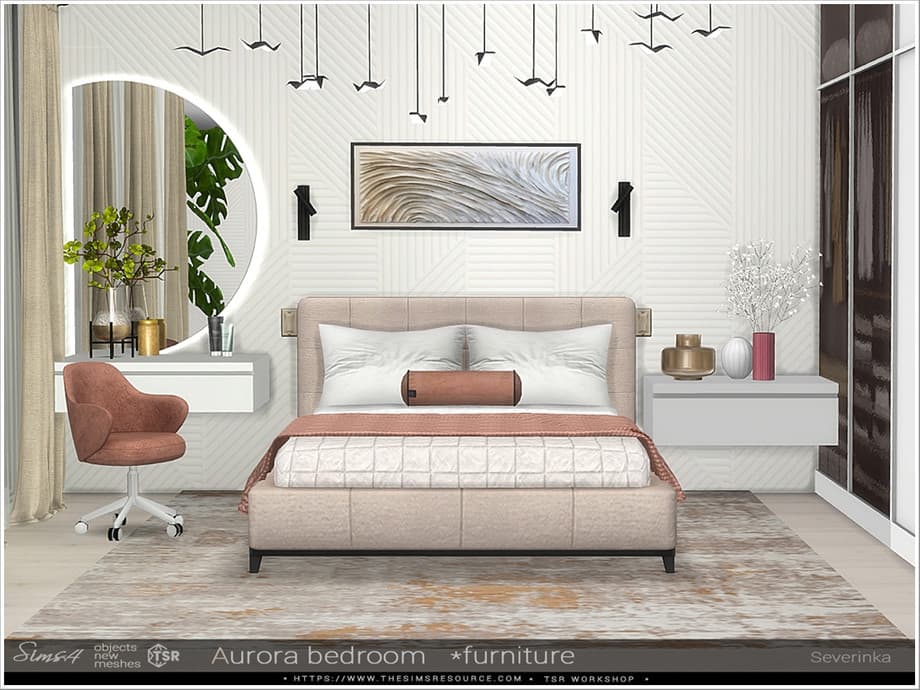Галерея мода Набор для спальни Aurora Bedroom Furniture #2